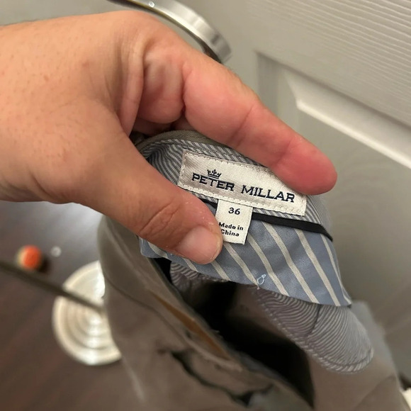 Peter Millar Ultimate Sateen Five-Pocket Pant sz 36 - Picture 7 of 8